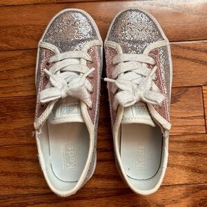 Sparkly Glitter Dress Ked Sneakers Size 12